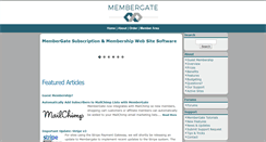 Desktop Screenshot of membergate.com