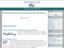 Tablet Screenshot of membergate.com